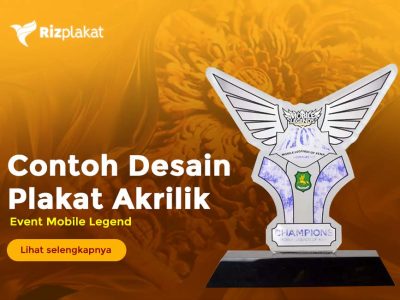 contoh plakat akrilik