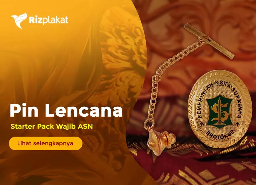pin lencana wajib ASN