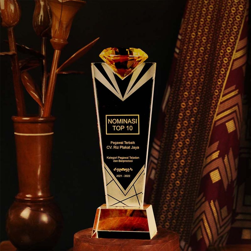 plakat kristal custom