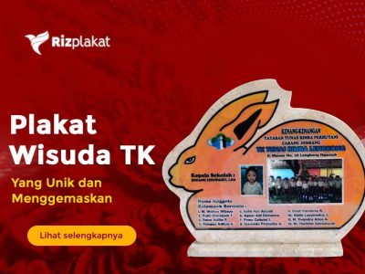 plakat wisuda TK
