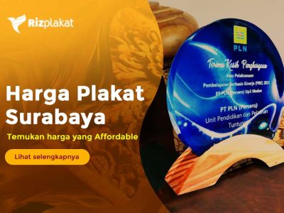 harga plakat di surabaya