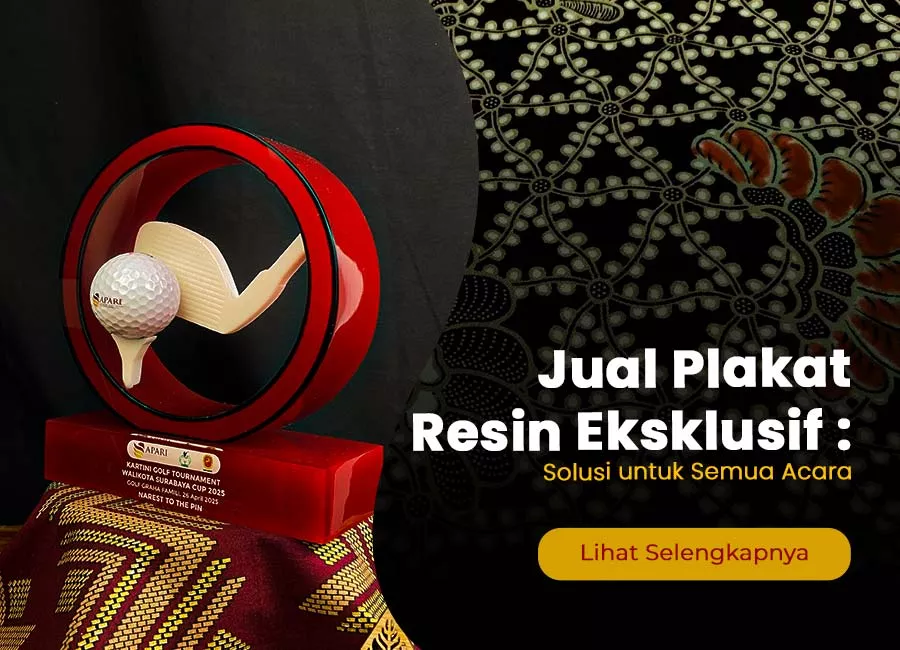 Jual Plakat Resin Eksklusif