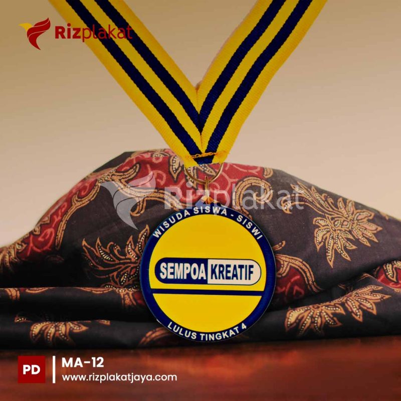 MA-12 Grosir medali akrilik