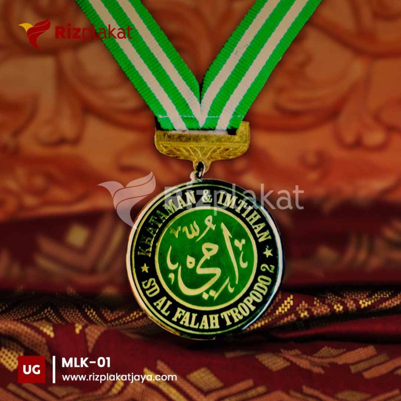 MLK-01 medali kuningan surabaya