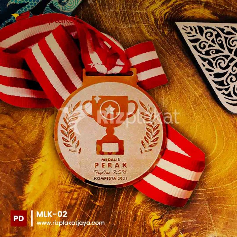MLK-02 Jual medali kuningan