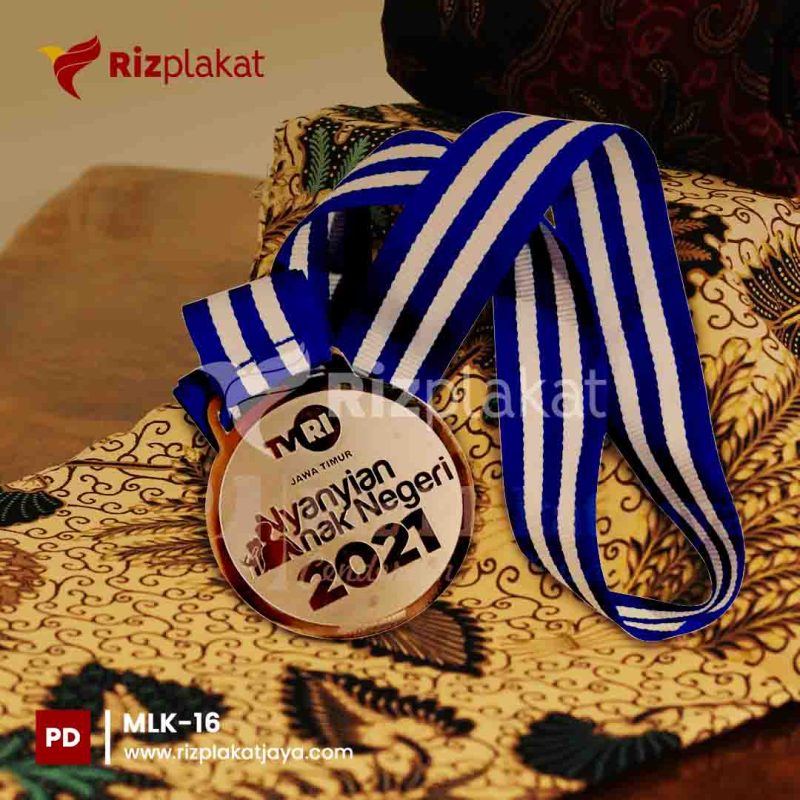 MLK-16 Cetak medali kuningan