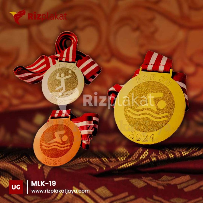 MLK-19 Supplier medali kuningan