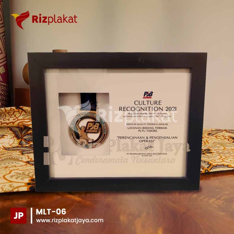 MLT-06 Desain medali timah