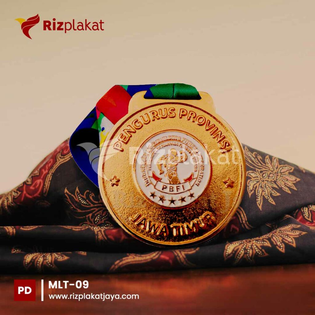Contoh medali timah