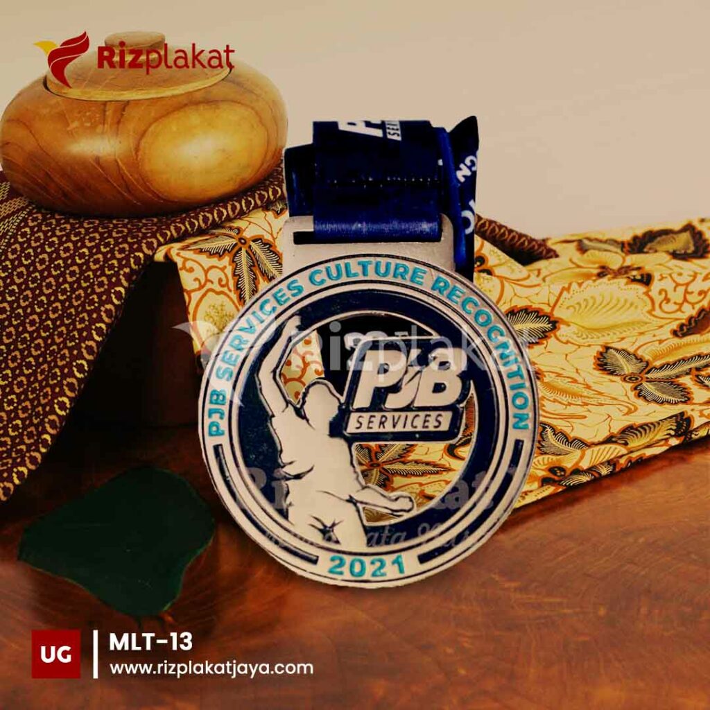 Souvenir medali timah