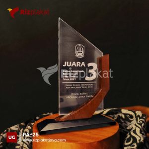 Plakat Akrilik Lomba Karya Ilmiah Dinas Sosial Jawa Timur