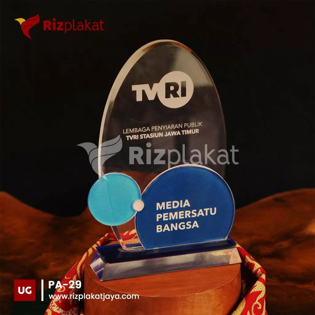 Plakat Akrilik TVRI