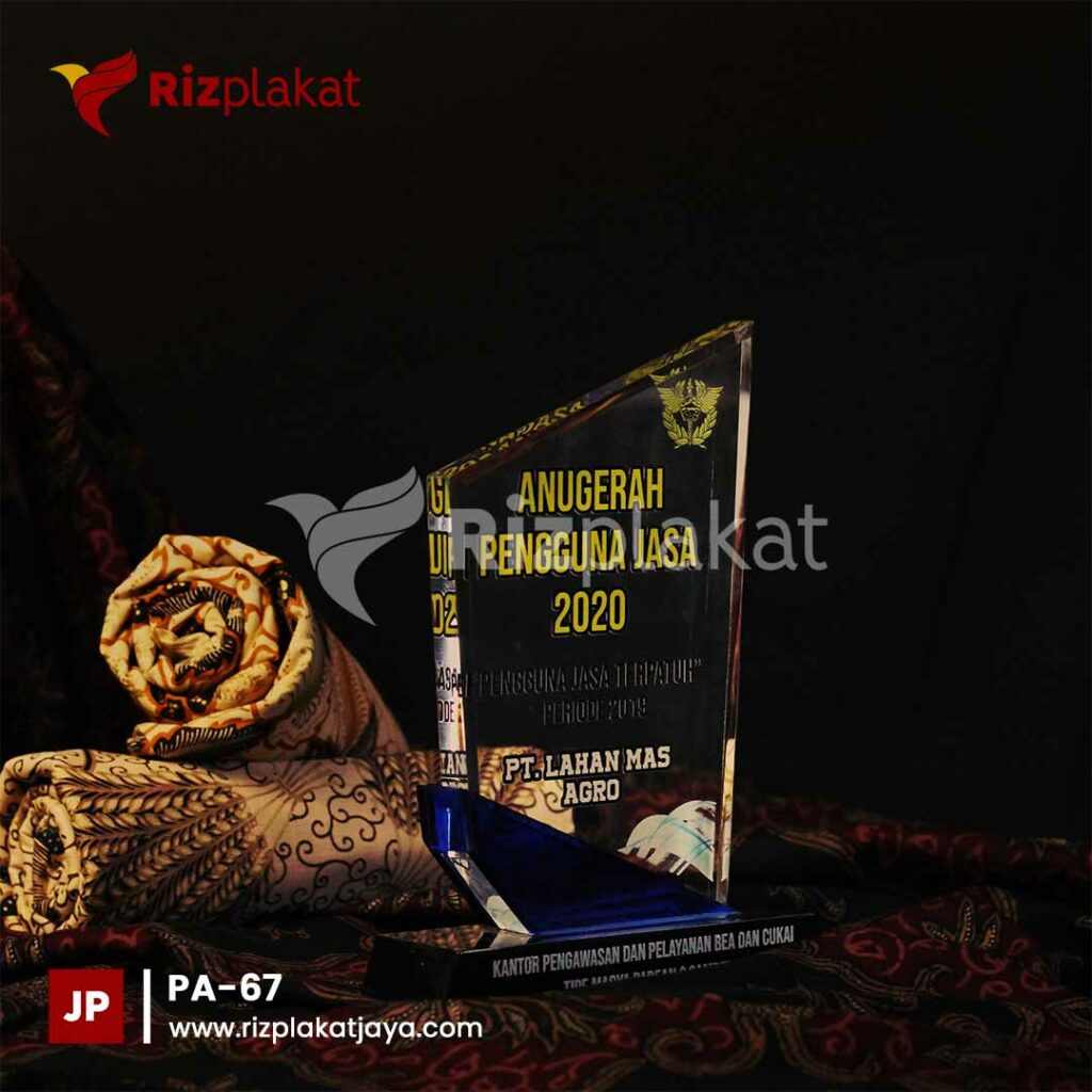 Plakat Akrilik PT Lahan Mas Agro