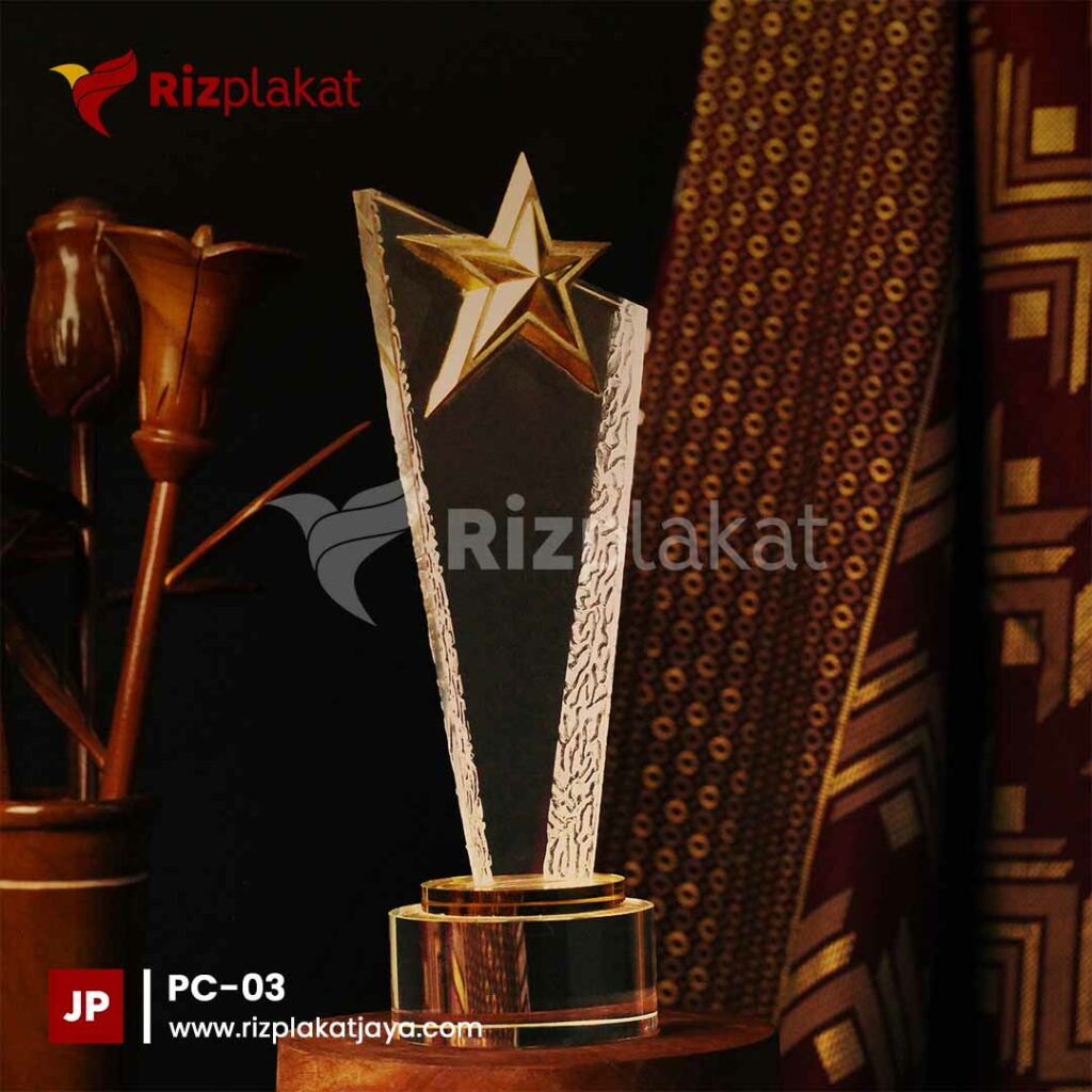Plakat Kristal Custom Surabaya