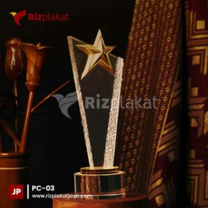 Plakat Kristal Custom Surabaya
