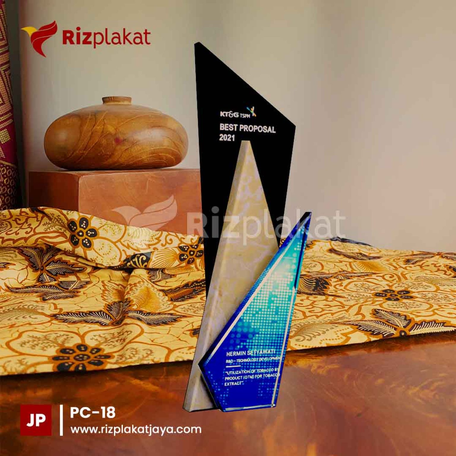 PC-18 Plakat Kristal KT&G TSPM