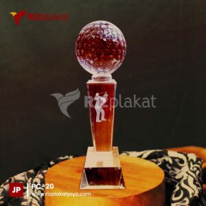 Plakat Kristal Golf 3D