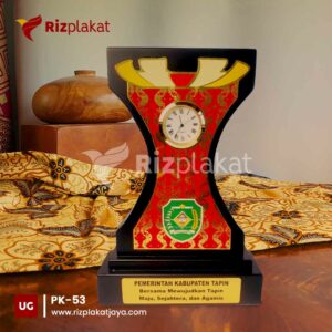 Plakat Kayu Pemerintah Kabupaten Tapin