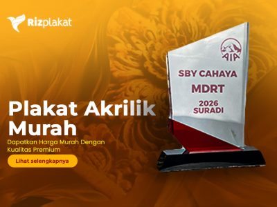Dapatkan Plakat Akrilik Murah dengan Kualitas Premium untuk Event Kamu!