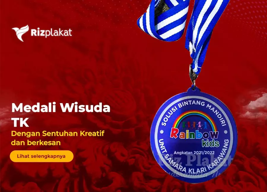 medali wisuda Tk kreatif