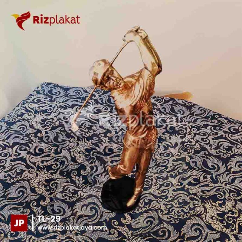 TL-29 Plakat Logam Custom untuk Kompetisi Golf