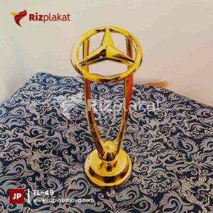 Plakat Logam Custom Mercedez Benz