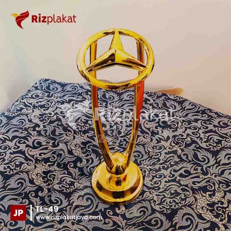 TL-49 Plakat Logam Custom Mercedez Benz