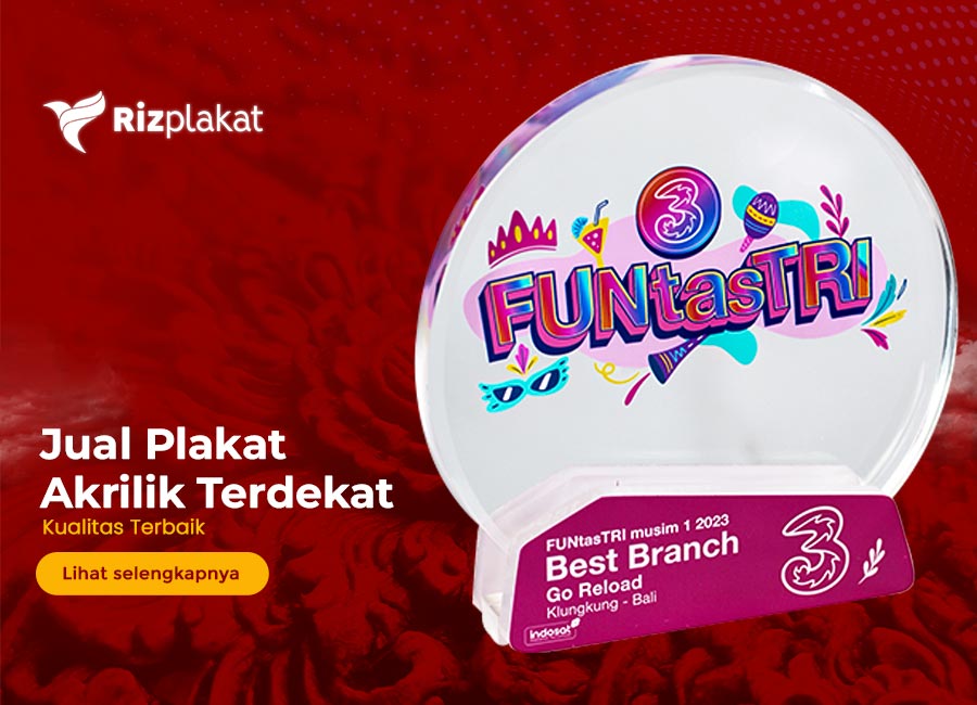 jual plakat akrilik terdekat