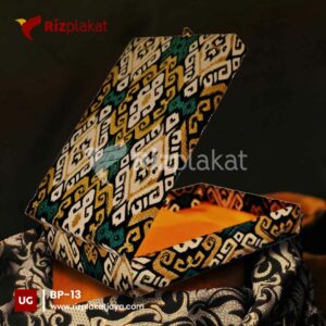 Box Plakat Motif Batik Custom