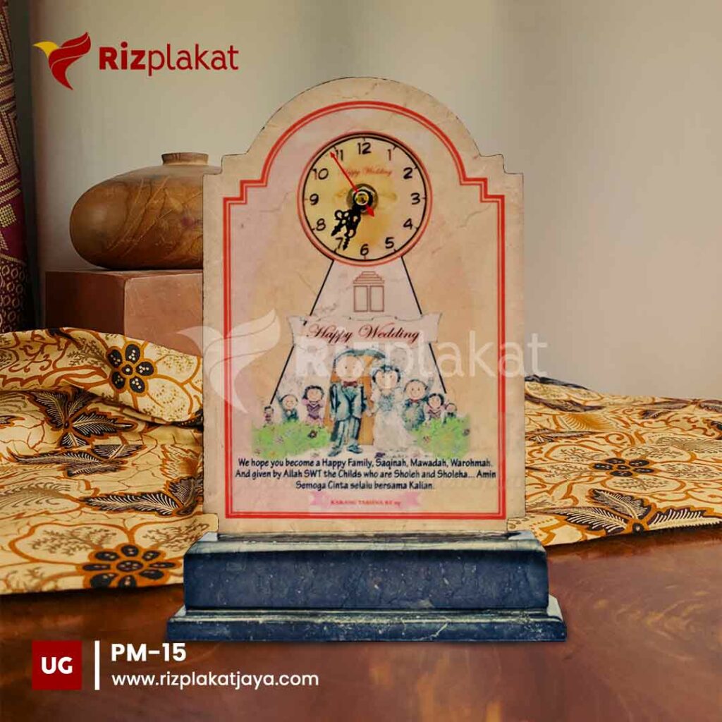 Plakat Marmer Wedding