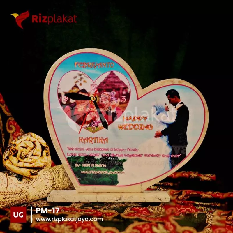 Piala Marmer Wedding Anniversary