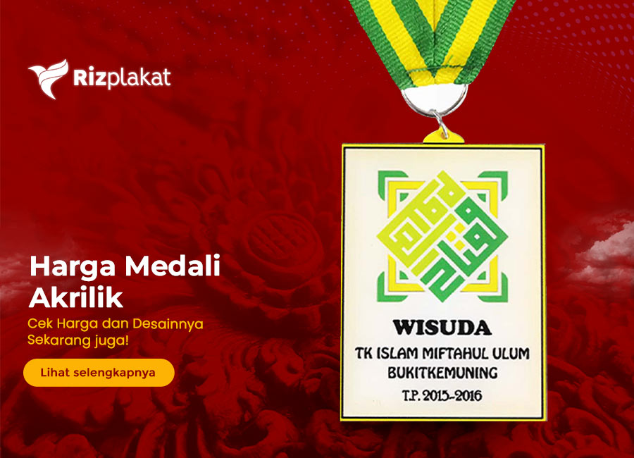 harga medali akrilik terupdate