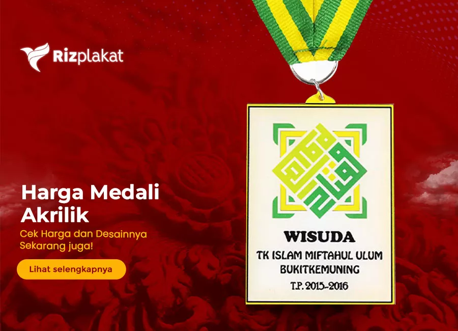 harga medali akrilik terupdate