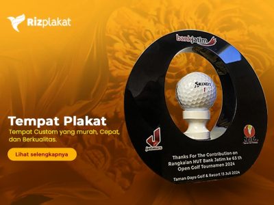 tempat plakat custom paling murah