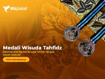 medali wisuda tahfidz custom