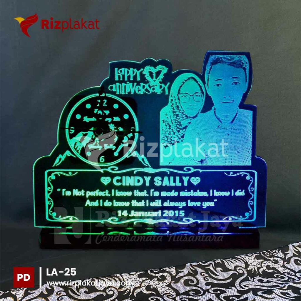 Lampu Akrilik Custom Surabaya