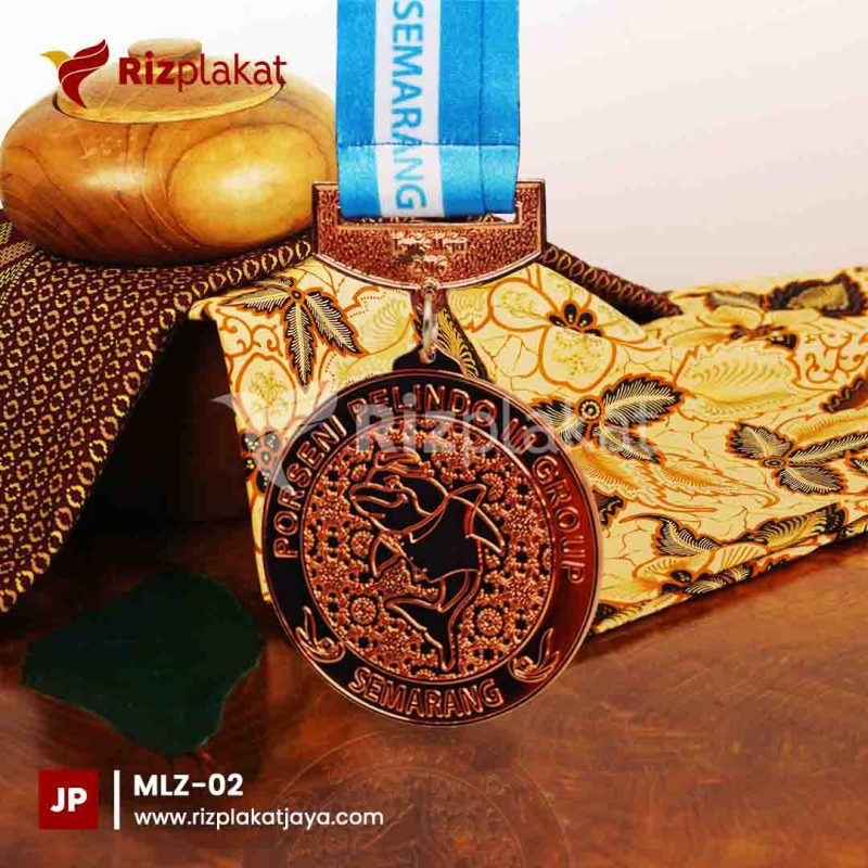 MLZ-02 Jual medali zinc alloy