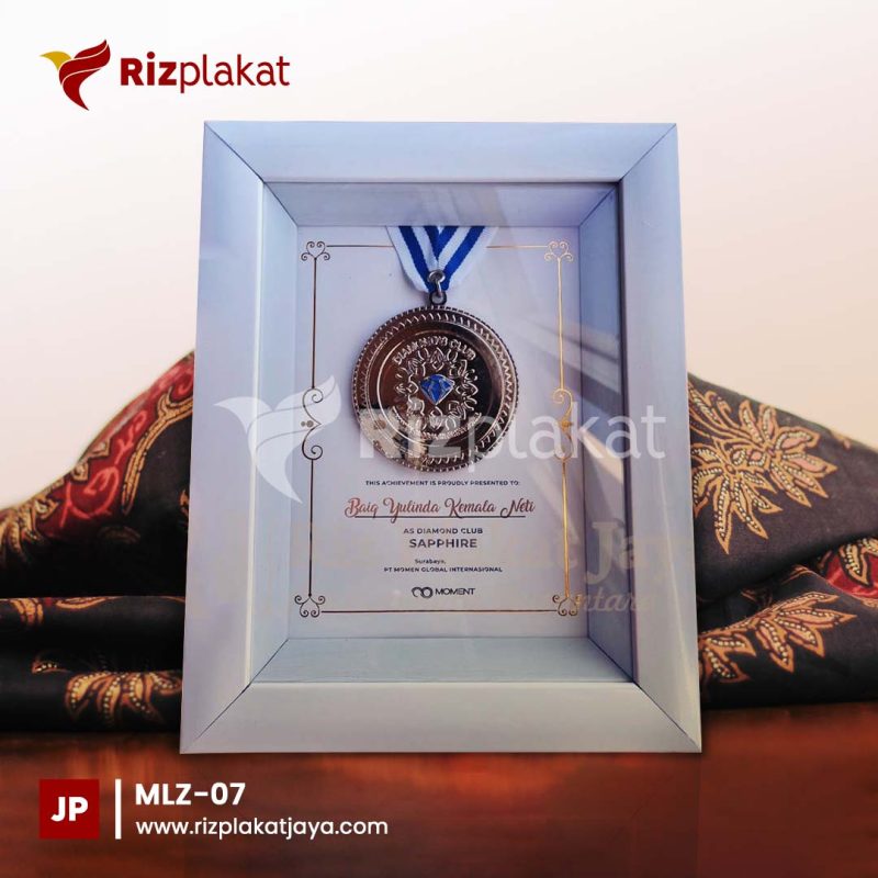 MLZ-07 Medali penghargaan zinc alloy