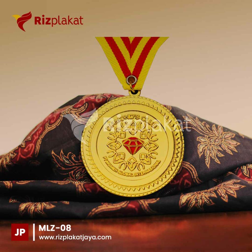 Desain medali zinc alloy