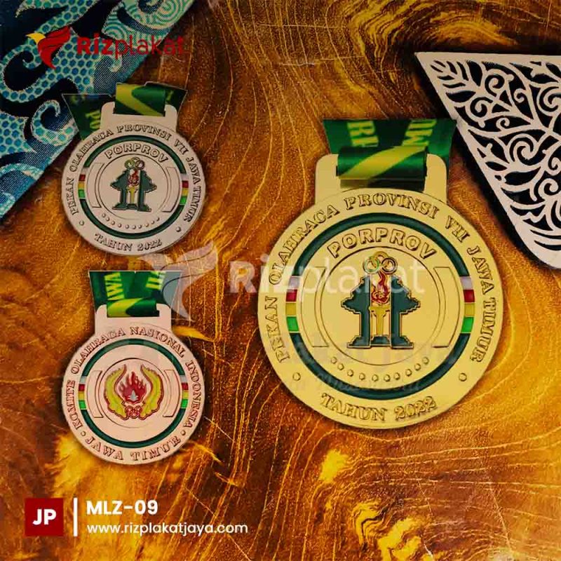 MLZ-09 Souvenir medali zinc alloy