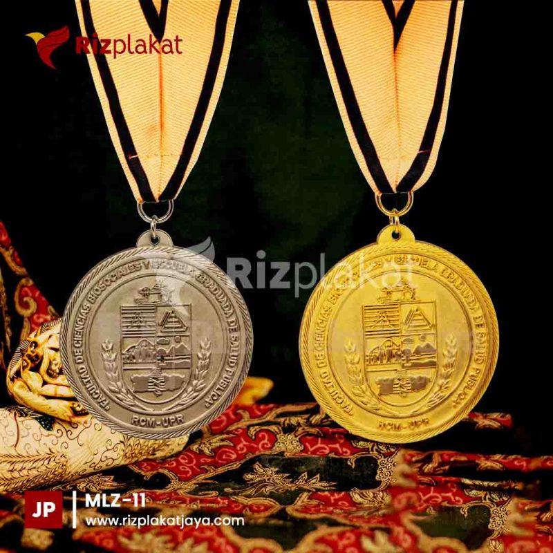 MLZ-11 Medali event zinc alloy