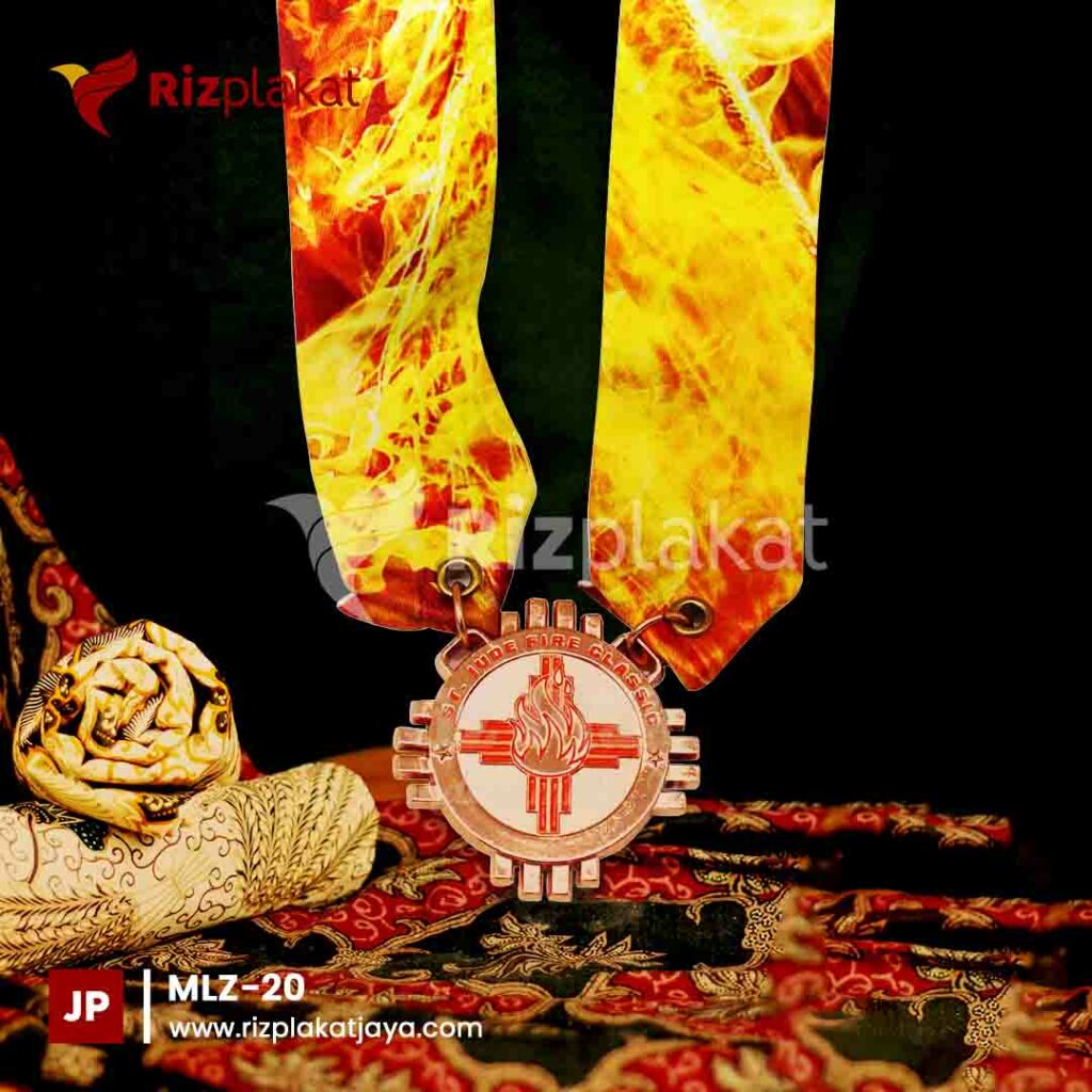 Medali untuk kejuaraan zinc alloy