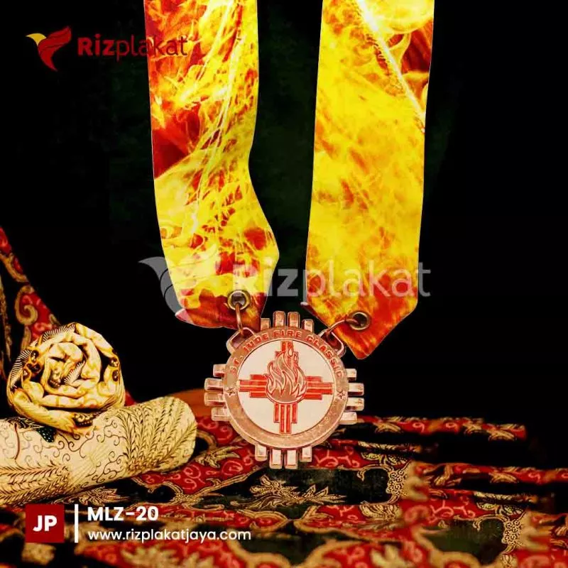 Medali untuk kejuaraan zinc alloy