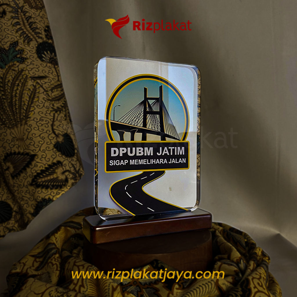 Plakat Akrilik DPUBM Jatim