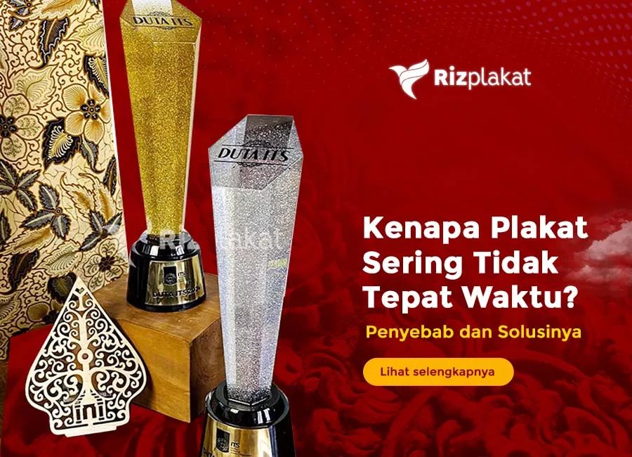 plakat tidak tepat waktu