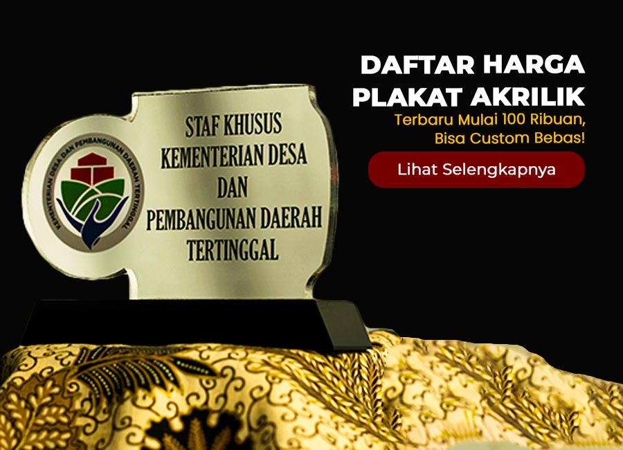 kw artikel moneysite Daftar Harga Plakat Akrilik