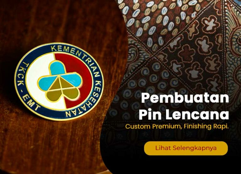 kw artikel moneysite Pembuatan Pin Lencana, vol 50.