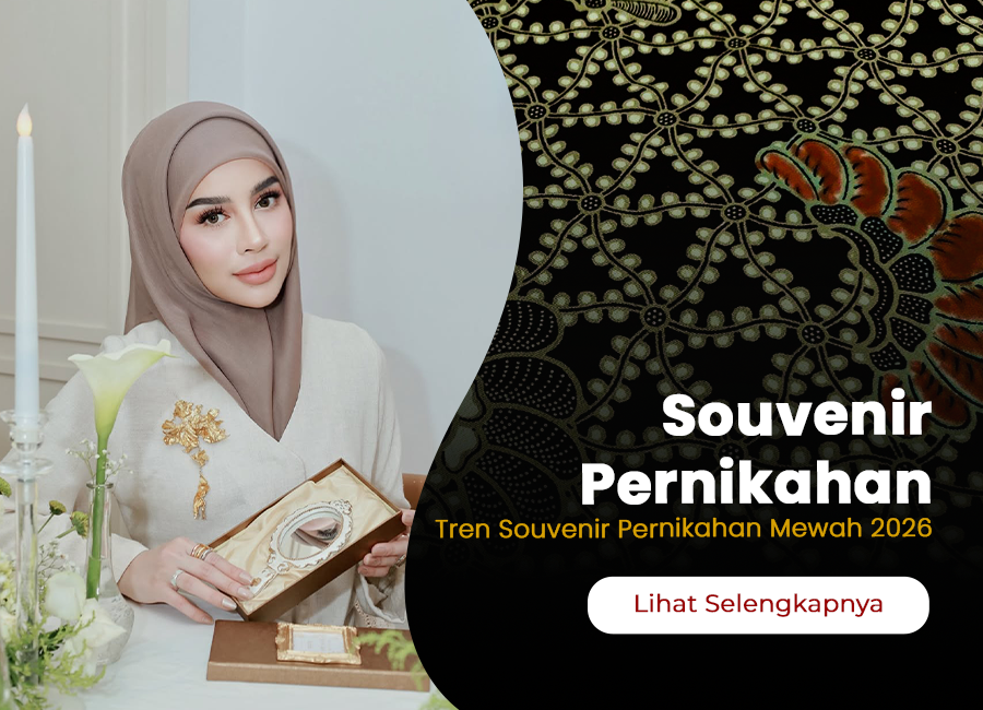 Anaria Tren Souvenir Pernikahan Mewah 2026