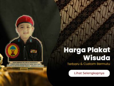 Kw artikel moneysite Harga Plakat Wisuda. vol 30.