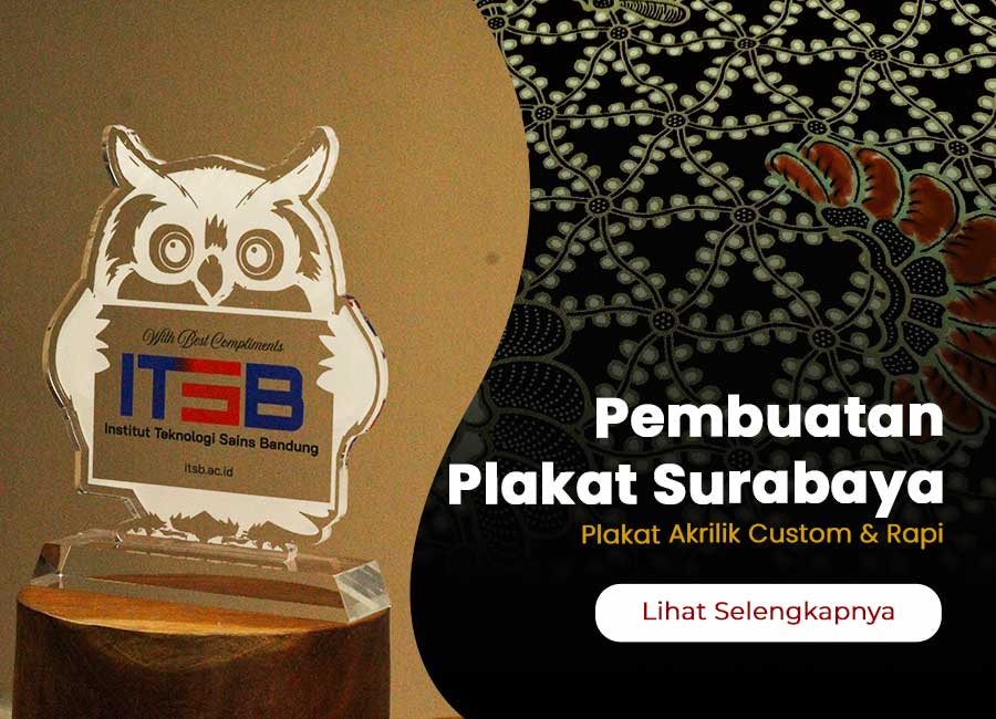 Kw artikel moneysite Jasa Pembuatan Plakat Surabaya. vol 10.